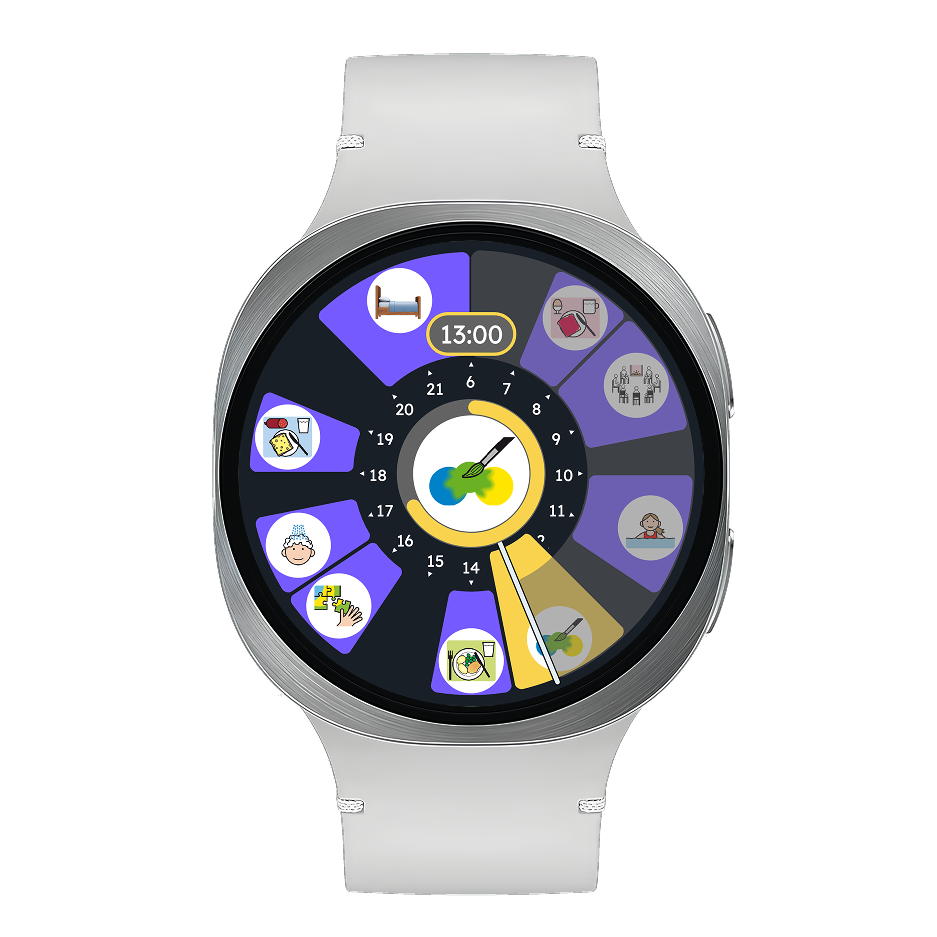 Zeitkompass Smartwatch – Vorderseite